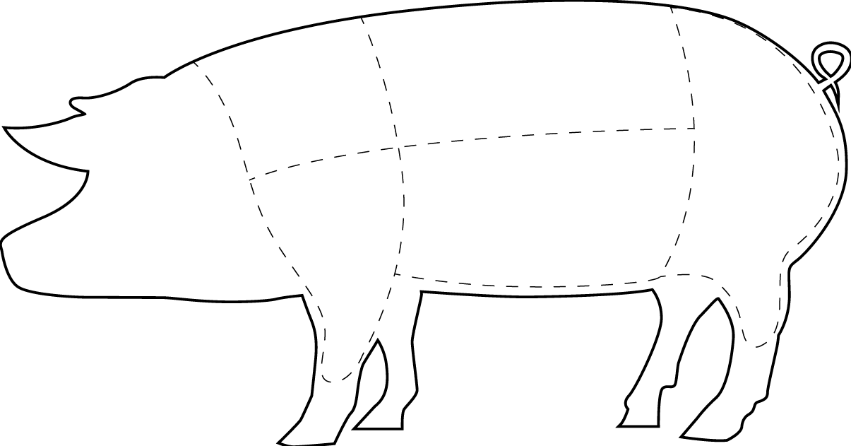 Carne de cerdo americana